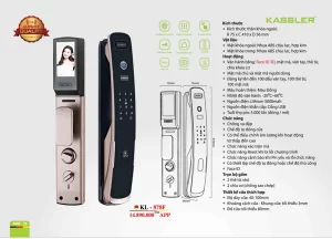 Khóa điện tử Kassler KL-878 F