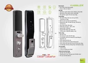 Khóa vân tay Kassler KL-789 APP