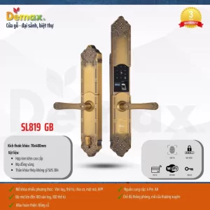 Khóa đại sảnh DEMAX SL8192 GB tiêu chuẩn Đức - khoa dai sanh demax sl8192 gb tieu chuan duc2