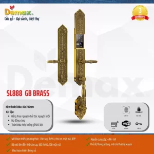 Khóa đại sảnh DEMAX SL888 GB tiêu chuẩn Đức - khoa dai sanh demax sl888 gb tieu chuan duc1