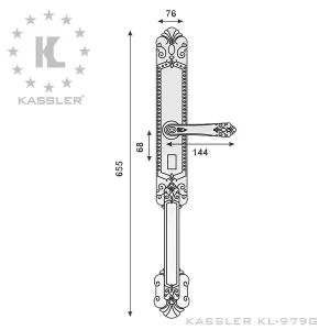 Khóa Đại Sảnh Kassler KL-979 G APP