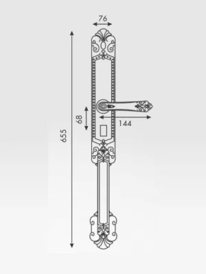 Khóa đại sảnh Kassler KL-979 R APP