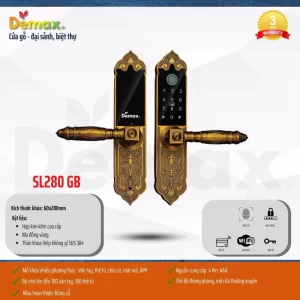 Khóa thông minh Demax SL280 GB tiêu chuẩn Đức - khoa thong minh demax sl280 gb tieu chuan duc6