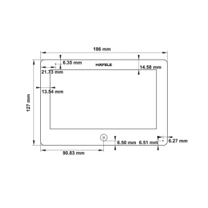 Chuông cửa màn hình Hafele SVM-770HD 959.23.097