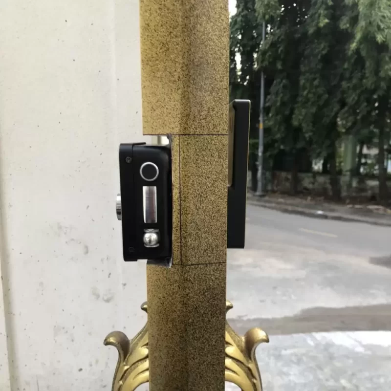 Khóa cửa cổng Kassler KL-579 CNC GOLD GREY APP