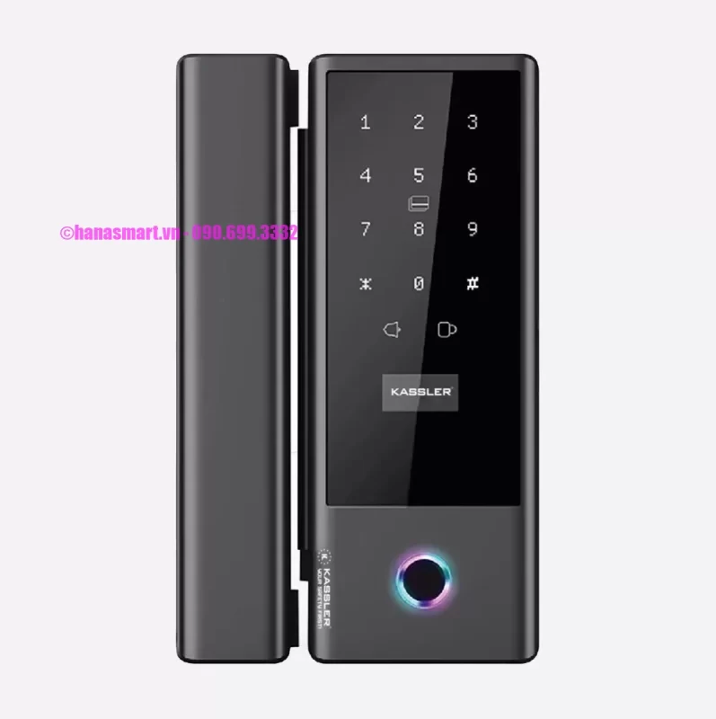 Khóa cửa kính Kassler KL-569 REMOTE