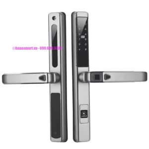 Khóa cửa nhôm Kassler KL-599 LX GRAY APP