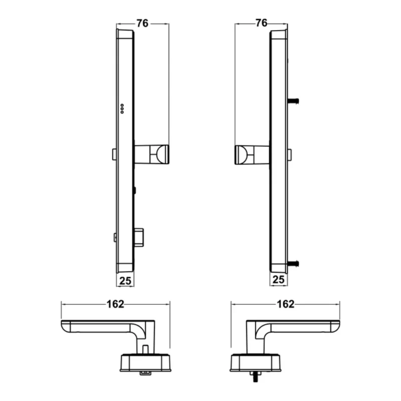 Khóa điện tử Hafele AL2401 912.20.693