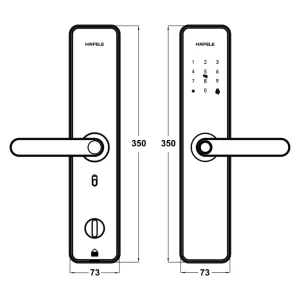 Khóa điện tử Hafele AL2401 912.20.693