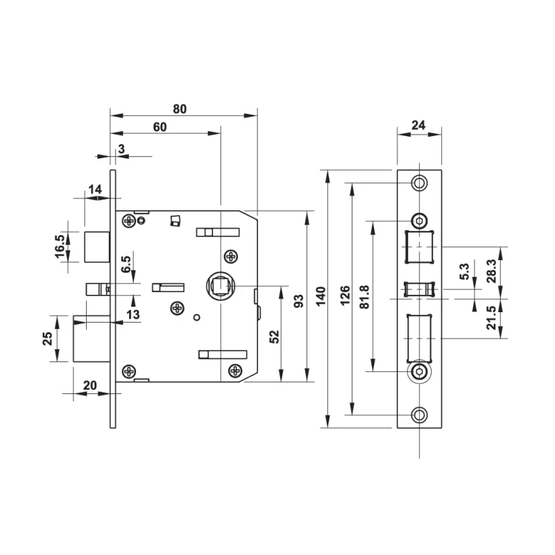 Khóa điện tử Hafele DL7100 912.05.498