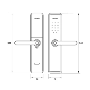 Khóa điện tử Hafele DL7600 912.20.231