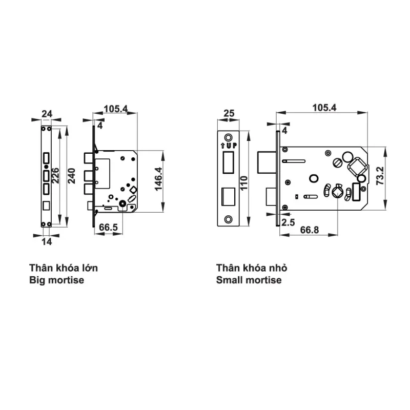 Khóa điện tử Hafele EL7500-TC 912.05.682