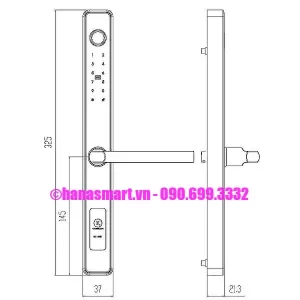 Khóa điện tử khách sạn Kassler KL-353