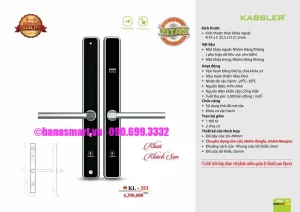 Khóa điện tử khách sạn Kassler KL-353