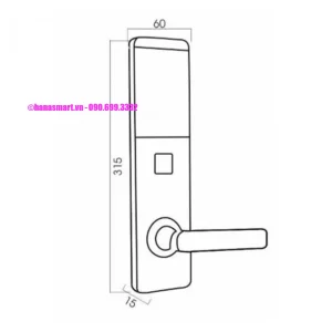 Khóa điện tử khách sạn Kassler KL-383 I