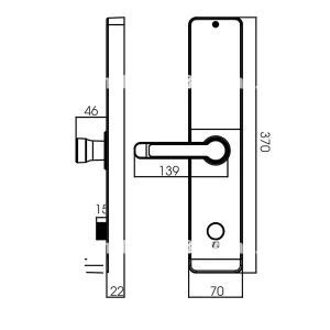 Khóa vân tay Kassler KL-669 Black