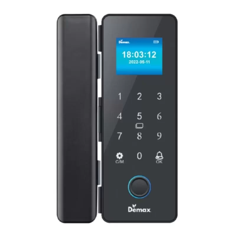 Khóa cửa kính DEMAX SL800 G-SD APP, REMOTE tiêu chuẩn Đức - khoa cua kinh demax sl800 g sd app remote tieu chuan duc5