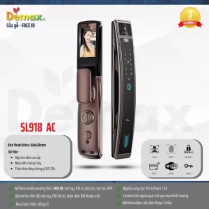 Khóa thông minh DEMAX SL918 AC tiêu chuẩn Đức - khoa thong minh demax sl918 ac tieu chuan duc6