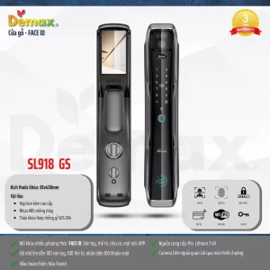 Khóa thông minh DEMAX SL918 GS tiêu chuẩn Đức - khoa thong minh demax sl918 gs tieu chuan duc6