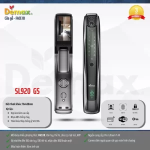 Khóa thông minh DEMAX SL920 GS tiêu chuẩn Đức - khoa thong minh demax sl920 gs tieu chuan duc1