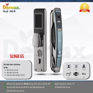 Khóa thông minh DEMAX SL968 GS tiêu chuẩn Đức - khoa thong minh demax sl968 gs tieu chuan duc3