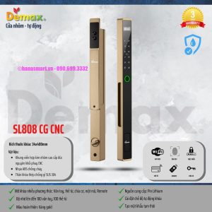 Khóa vân tay DEMAX SL808 CG CNC APP WIFI tiêu chuẩn Đức - khoa van tay demax sl808 cg cnc app wifi tieu chuan duc8