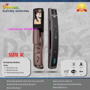 Khóa vân tay DEMAX SL818 AC APP WIFI tiêu chuẩn Đức - khoa van tay demax sl818 ac app wifi tieu chuan duc2