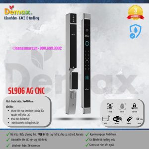 Khoá vân tay DEMAX SL906 AG CNC REMOTE, APP WIFI tiêu chuẩn Đức - khoa van tay demax sl906 ag cnc remote app wifi tieu chuan duc3