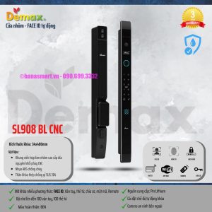 Khoá vân tay DEMAX SL908 BL CNC REMOTE, APP WIFI tiêu chuẩn Đức - khoa van tay demax sl908 bl cnc remote app wifi tieu chuan duc5