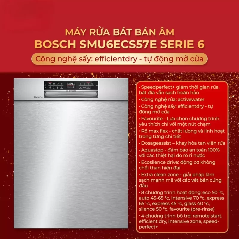 Top 3 Máy Rửa Bát BOSCH NÊN MUA NHẤT - top 3 may rua bat bosch nen mua nhat3