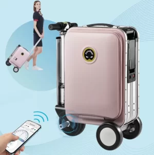 Vali điện Airwheel SE3S màu hồng tiêu chuẩn Mỹ - vali dien airwheel se3s mau hong tieu chuan my2