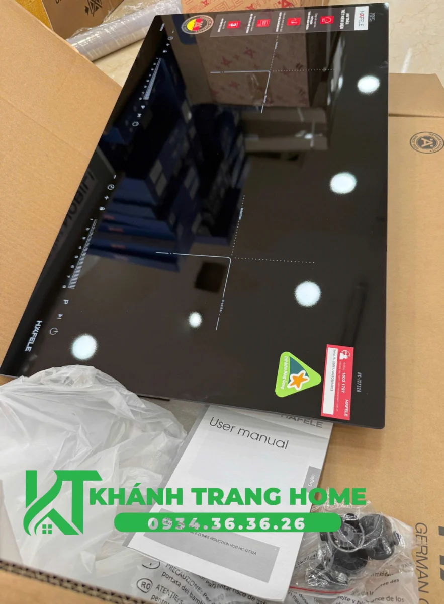 Bếp từ đôi Hafele HC-I2732A 536.61.726 15 Bếp từ đôi Hafele HC-I2732A 536.61.726 - 1 2