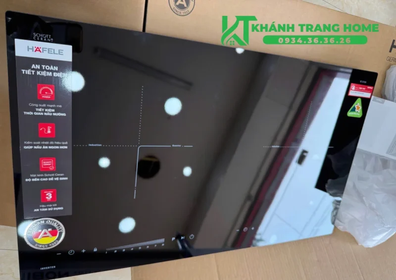 Bếp từ đôi Hafele HC-I2732A 536.61.726 43 Bếp từ đôi Hafele HC-I2732A
