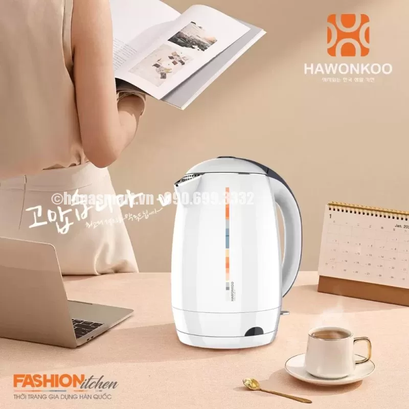 Ấm Đun Nước HAWONKOO KEH-180-W