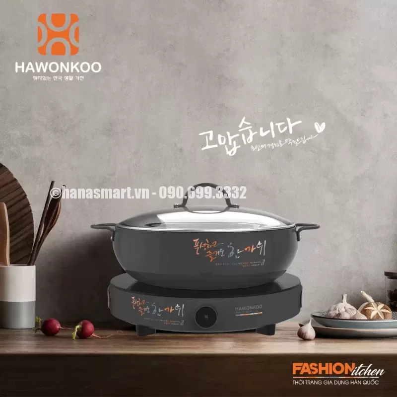 Bếp từ đơn HAWONKOO CEH-101-I-GR