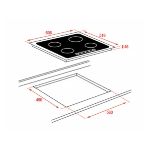 Bếp điện từ TEKA ITF 65320 MSP 112510016