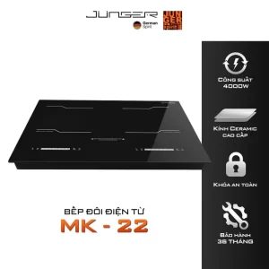 Bếp điện từ đôi JUNGER MK-22