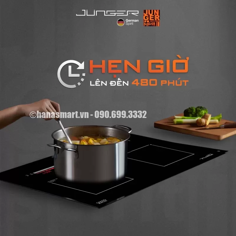 Bếp điện từ đôi JUNGER NKD-22+