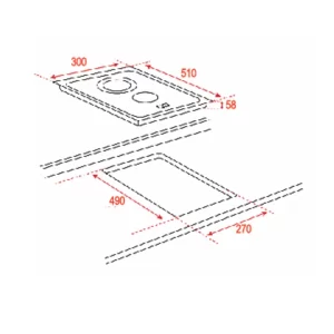 Bếp hồng ngoại TEKA TZC 32320 TTC 112540002