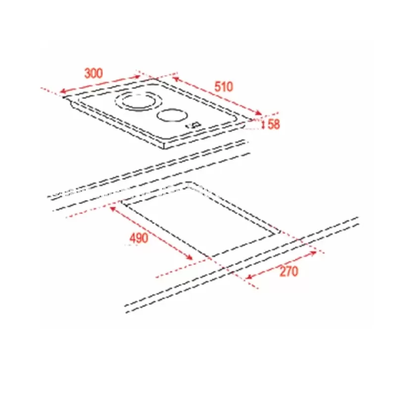 Bếp hồng ngoại TEKA TZC 32320 TTC 112540002