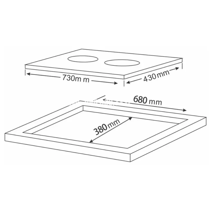 Bếp từ TEKA IBC 7322 S 112510040