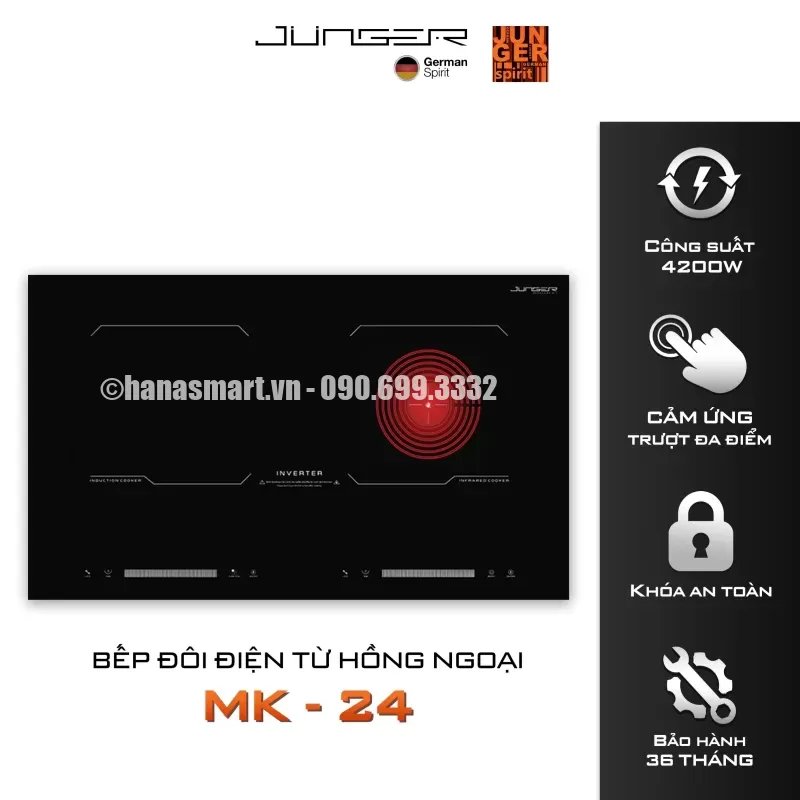 Bếp từ hồng ngoại JUNGER MK-24