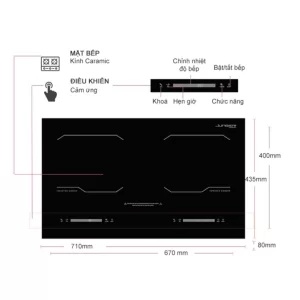 Bếp từ hồng ngoại JUNGER MK-24