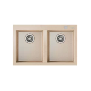 Chậu đá rửa chén TEKA FORSQUARE 2B 790 TG BEIGE 115260016