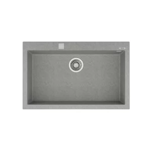 Chậu đá rửa chén TEKA FORSQUARE 72.40 TG STONRE GREY 115230001