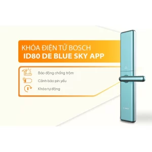 Khóa vân tay BOSCH ID80-DE BLUE SKY