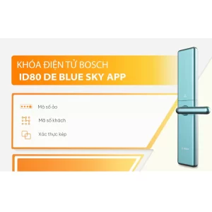 Khóa vân tay BOSCH ID80-DE BLUE SKY