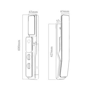 Khóa vân tay cửa gỗ AVOLOCK AL-88TRV-B