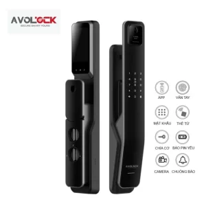 Khóa vân tay cửa gỗ AVOLOCK AL-88TRV-B