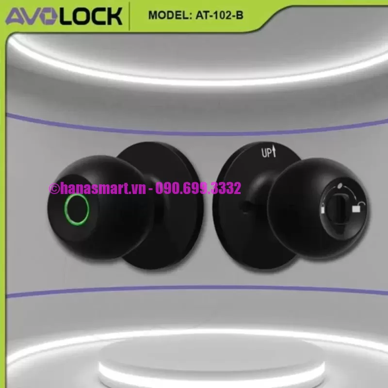 Khóa vân tay cửa gỗ AVOLOCK AT-102-B